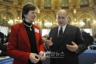 Hazar Imam attends Global Zero Summit in Paris